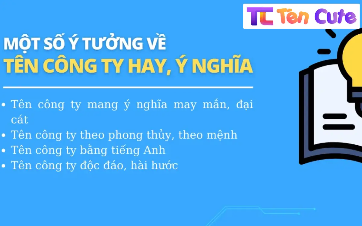 Tên Công Ty Hay Ý Nghĩa 