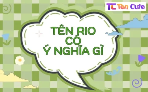 Ý Nghĩa Tên Rio